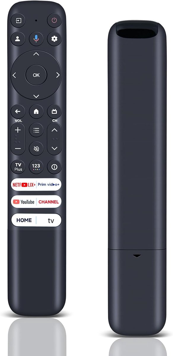 RC813 FMB1 Replacement Remote Control Compatible with TCL 4K UHD LCD LED Smart TV - No Installation Required - ShopVlot