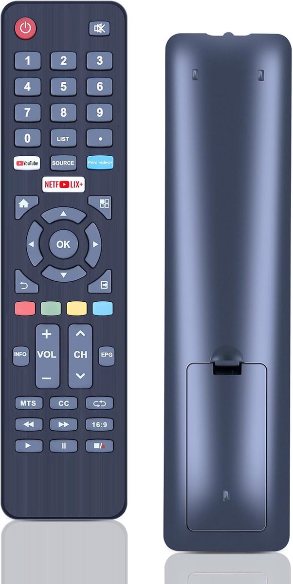 Replacement Remote Control Compatible with Dyon Smart 22/24/40/42/49/55/65 XT, 43 XT V2, 32 XT D800171 (Not for Smart - ShopVlot