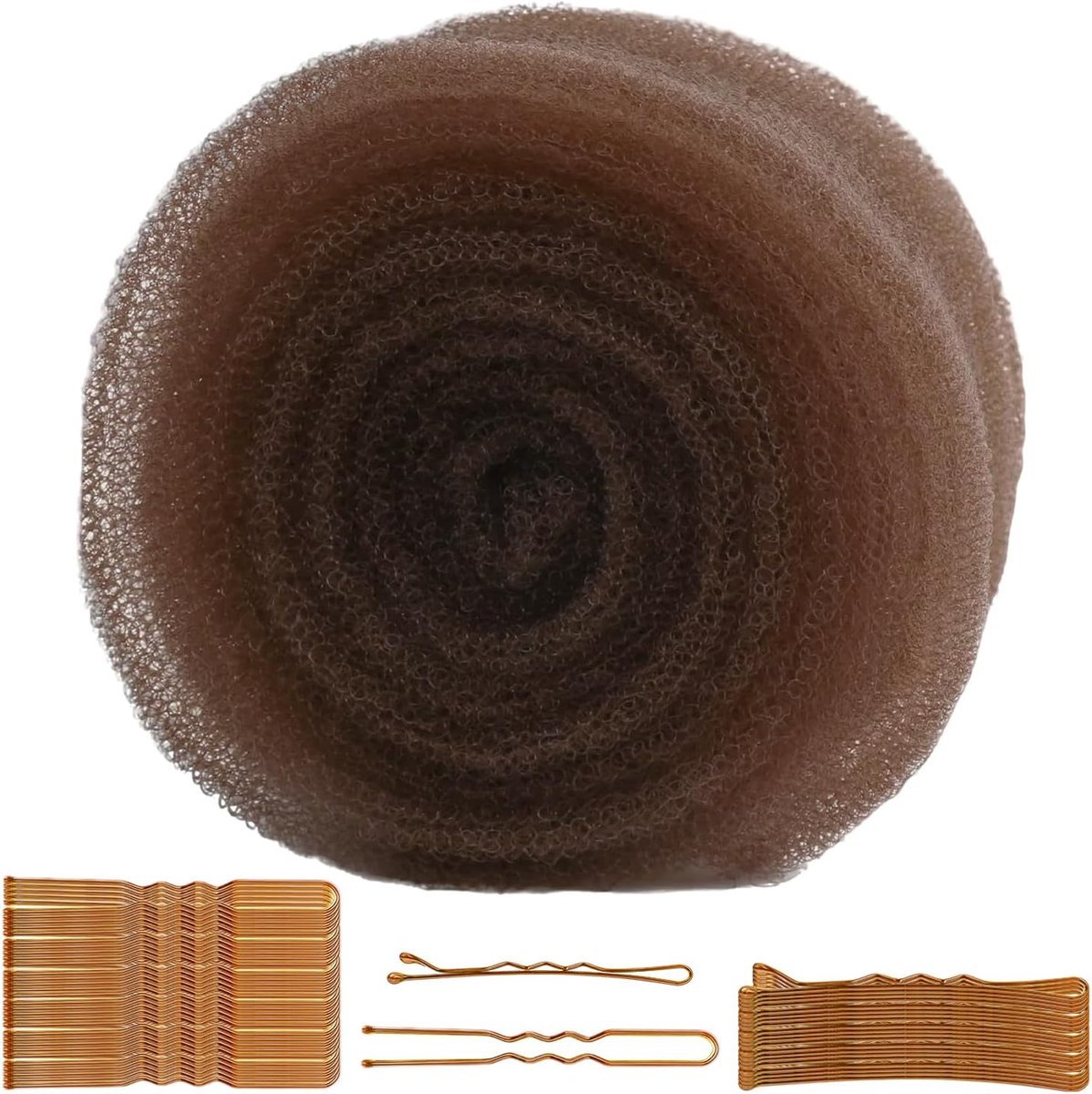Haarextensions Kussen Set - 178 cm Haar Spons - Lichtbruin - Ideaal voor volumineuze kapsels - ShopVlot