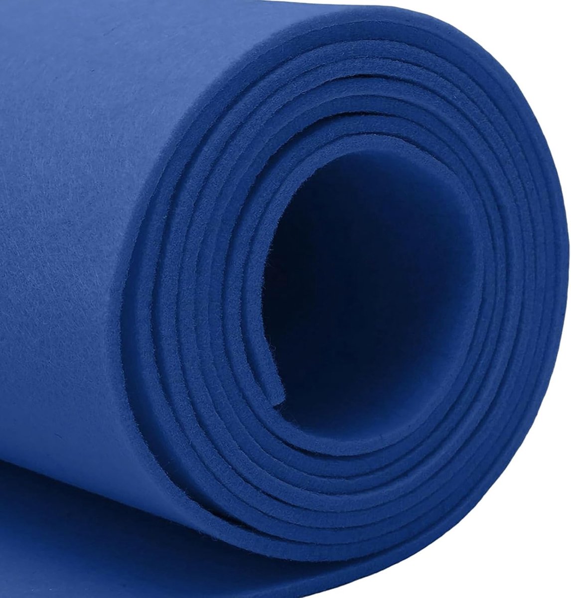 Viltrol viltstof 30 cm x 250 cm - zeeblauw - 2 mm dik - duurzaam voor knutselen - ShopVlot