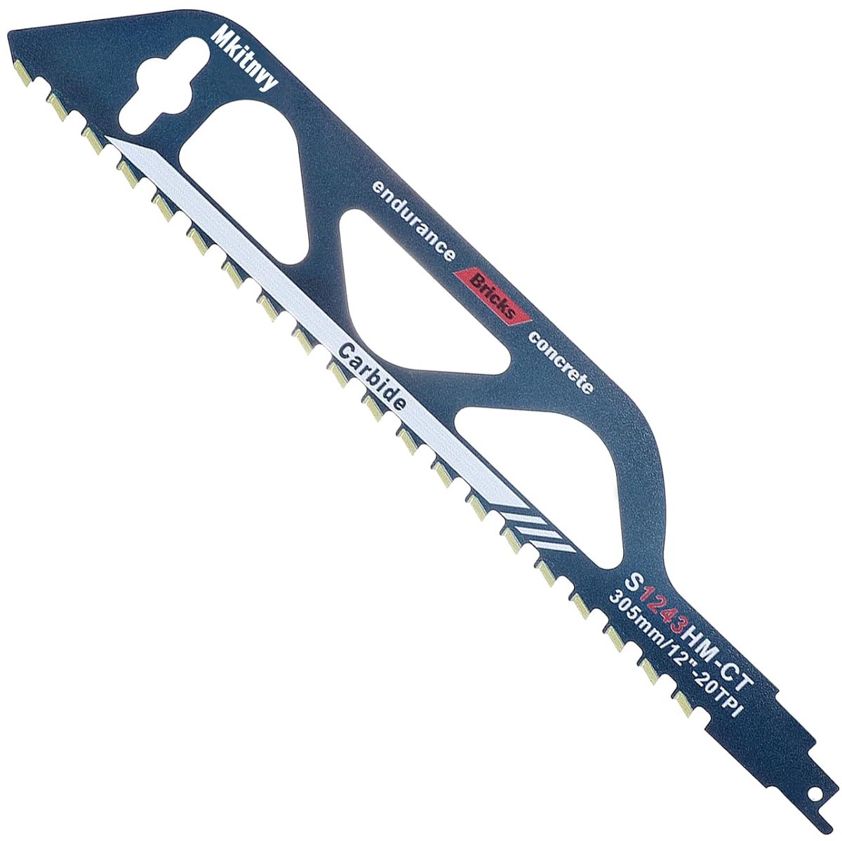 Reciprozagbladen 305mm - carbide staal - voor beton, hout, baksteen - efficiënt zagen - ShopVlot
