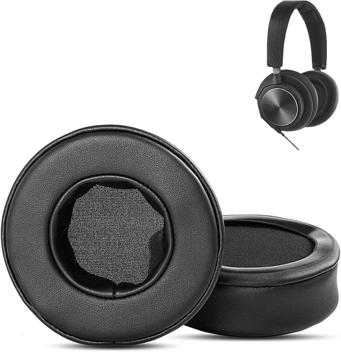 Ear Pads Compatible with B&O BeoPlay H6 Headphones Ear Pads Replacement Pillow (Protein Leather/Memory Foam) - ShopVlot
