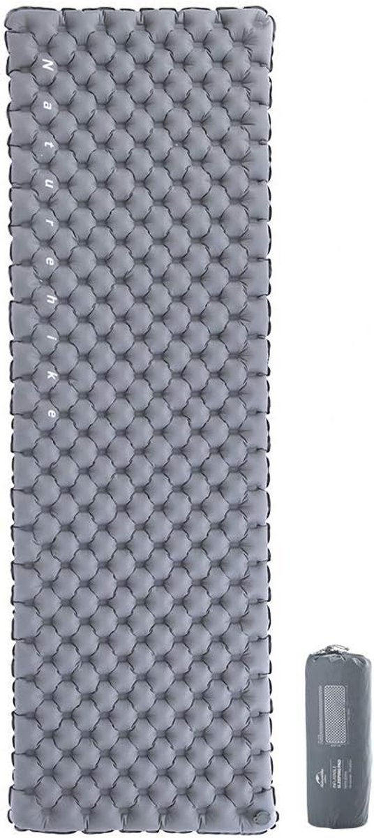 Fast Filling Air Camping Mat, Lightweight Inflatable Sleeping Mat Compact Single Camping Mattress, Ultralight Outdoor - ShopVlot