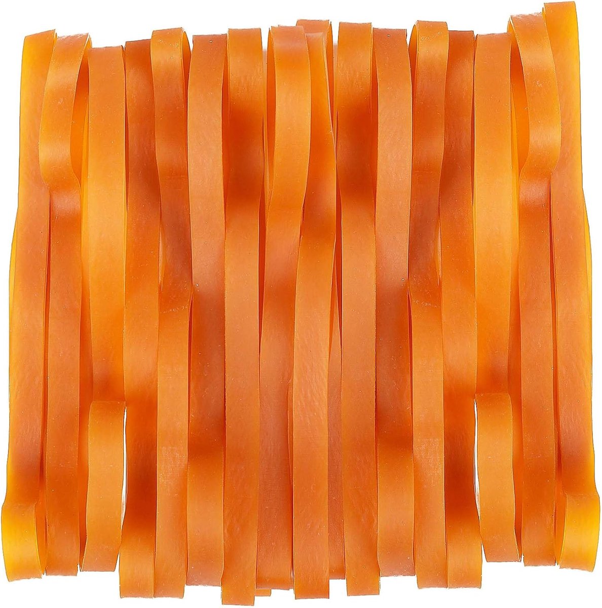 Pack of 20 Rubber Rings Wide 20 x 1 cm Large Rubber Bands Yellow Thick Rubber Rings Elastic Band Household Rubber - ShopVlot