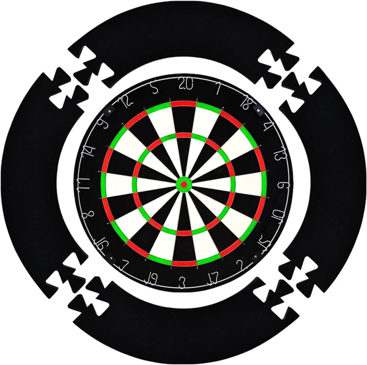 Dart Surround Dart Board Protection Ring EVA Dart Wall Protection Dartboard Surround Protection Ring for 18 Inch - ShopVlot