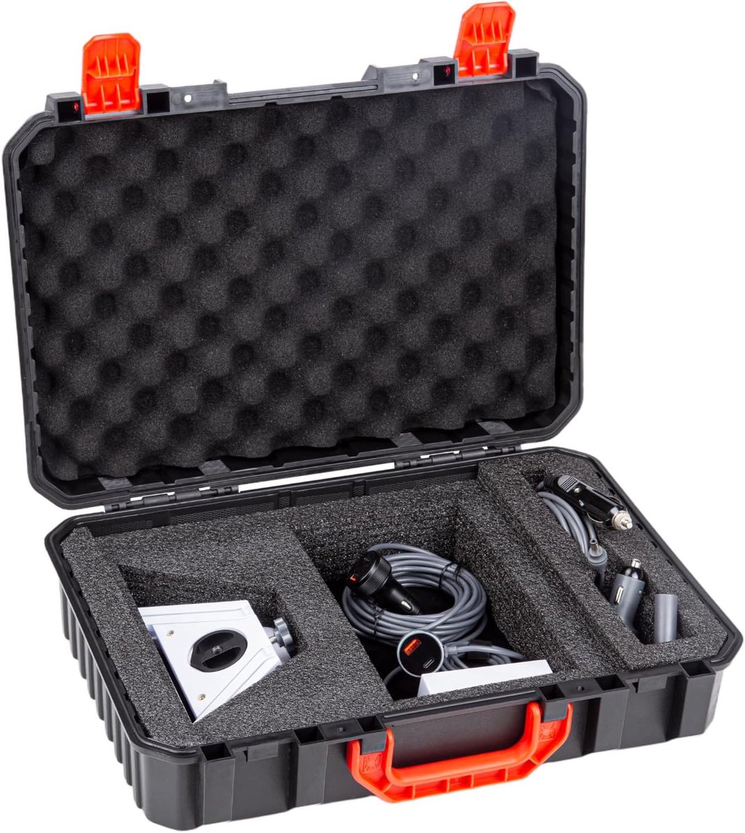 Storage case for Starlink Mini, black+red, Black Case - ShopVlot