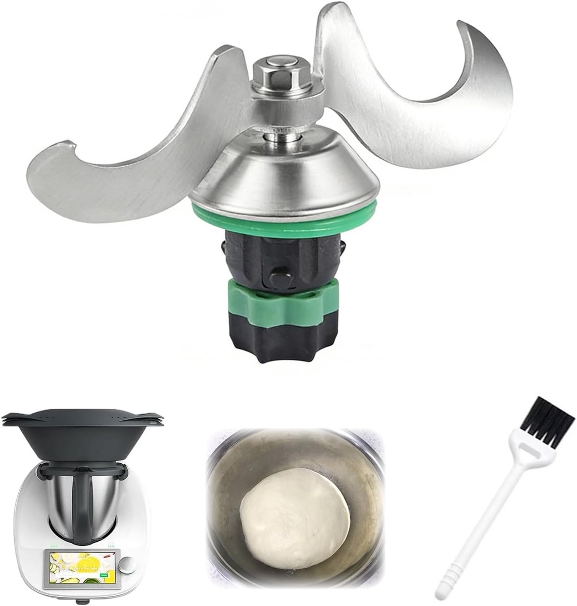 Messen voor Vorwerk Thermomix TM5, TM6, reserveonderdelen voor Thermomix messen, mixmes, reserveaccessoires geschikt - ShopVlot