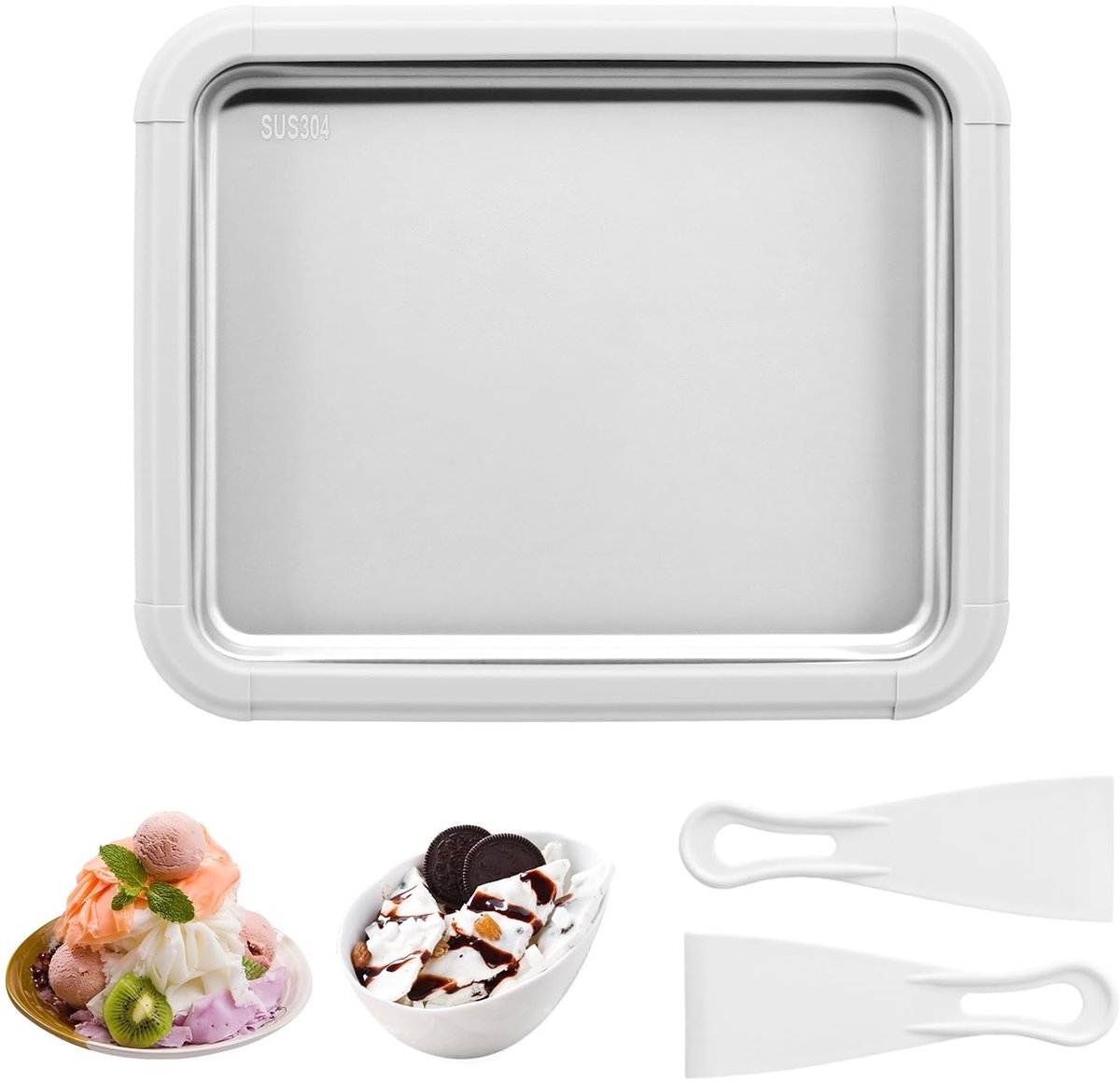 Solidchoice - DIY IJs Maker voor Zelfgemaakt IJs met Spatels