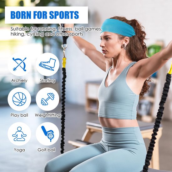 Solidchoice - Set van 4 Cooling Towels voor Sport en Yoga van Solidchoice — afbeelding 2