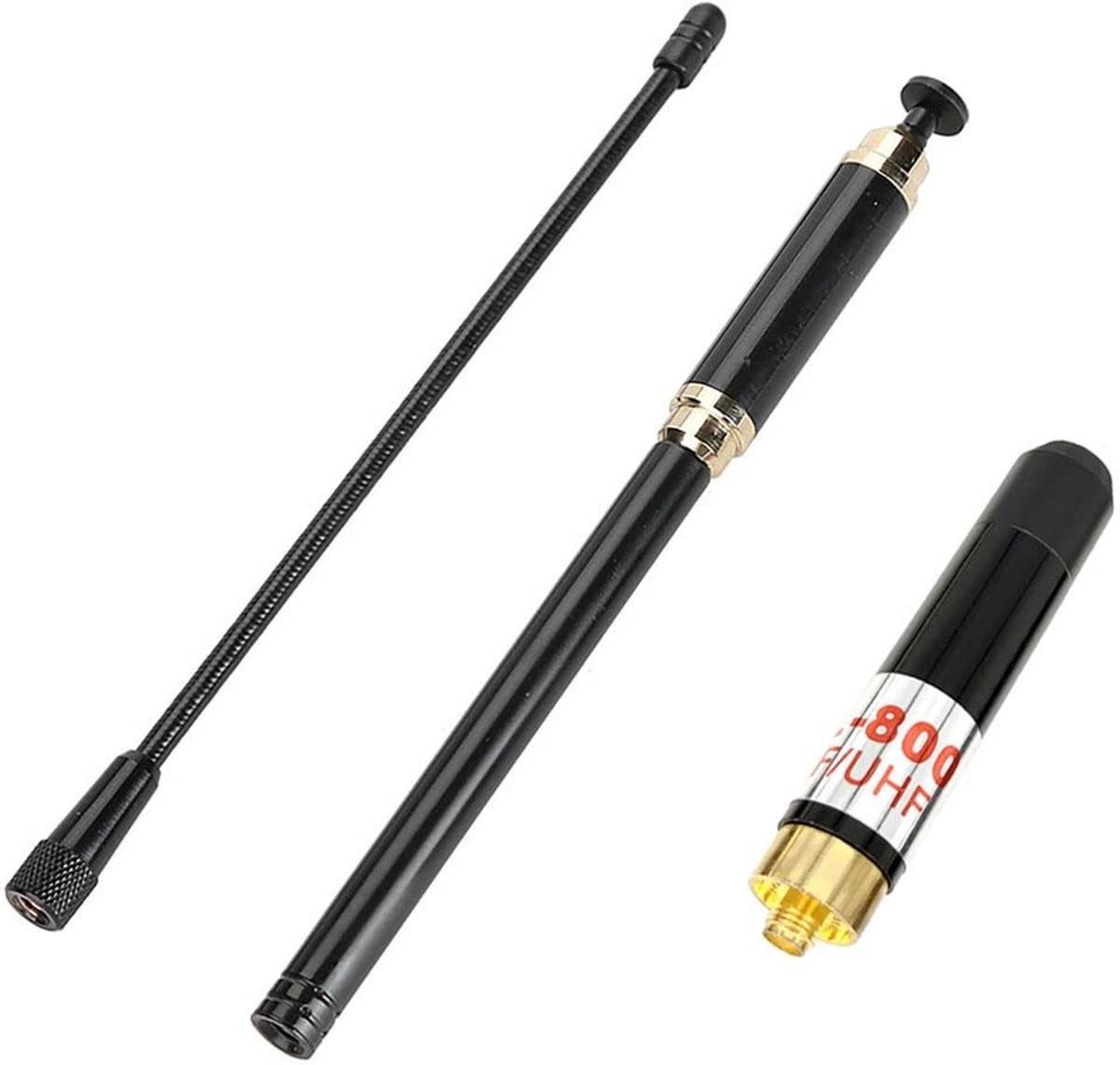 Solidchoice - Dual Band SMA Jack Antenne voor Handheld Radio
