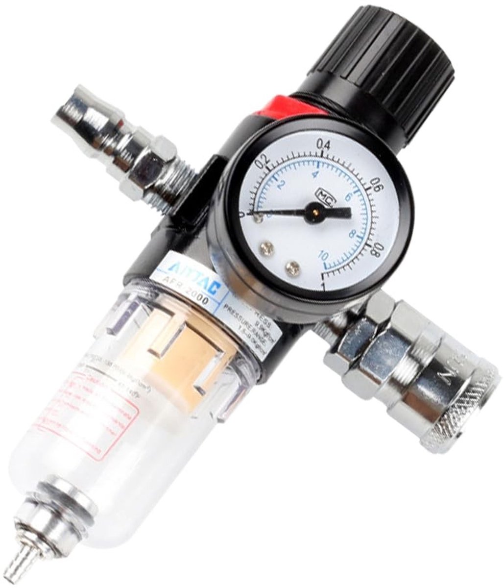 Solidchoice - Compressed Air Onderhoudseenheid met Drukregelaar en Waterafscheider