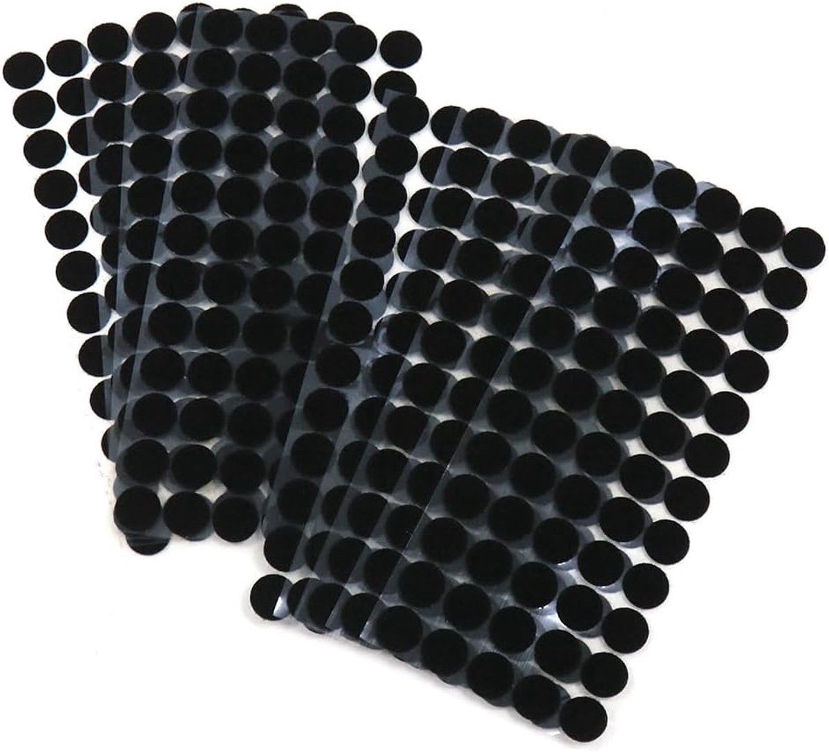 Velcro tips 20 mm - zelfklevend - 540 paar - sterke hechting voor veelzijdig gebruik - ShopVlot