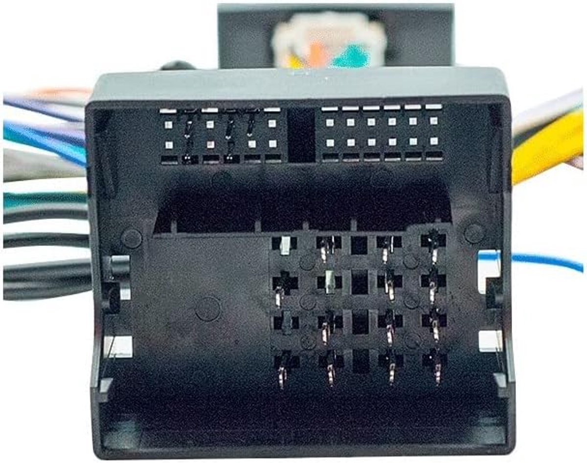 Wiring Harness Adapter Car Radio ISO - Audi A3/A4/A6/TT/Seat Exeo - Android Radio Compatibel - Behoud Stuurcontrole - ShopVlot