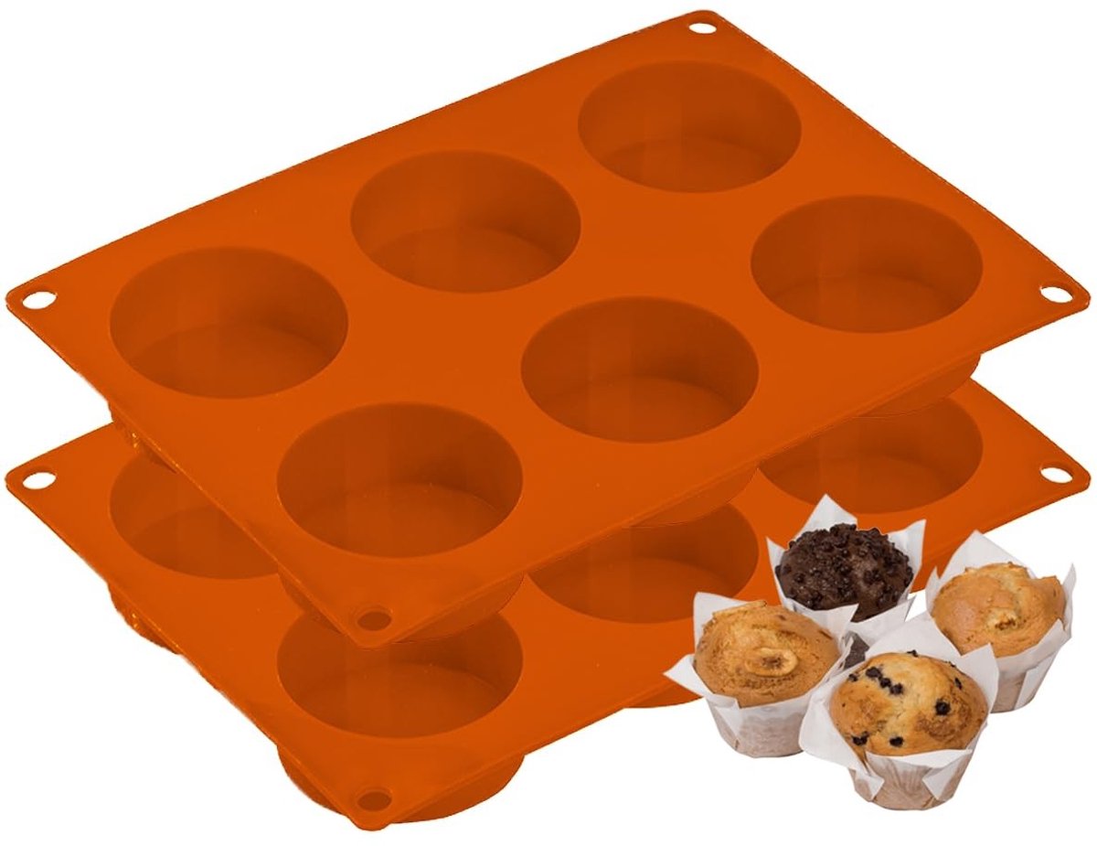 Solidchoice - Silicone Muffin en Cupcake Mallen (2PCS)