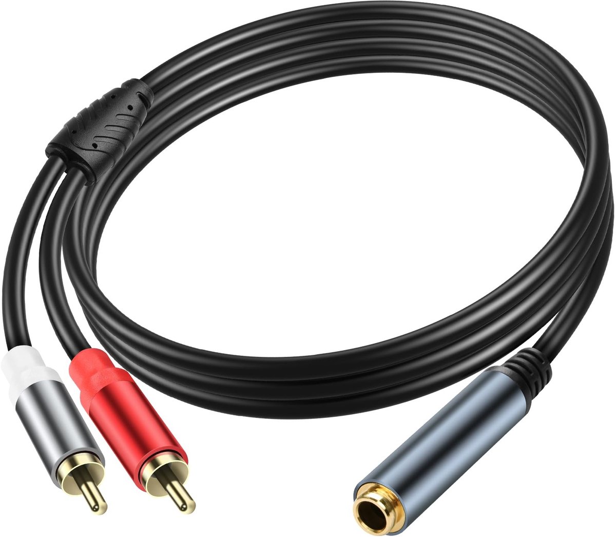 Solidchoice - Hoge Kwaliteit AUX Kabel voor Geluidsverbindingen