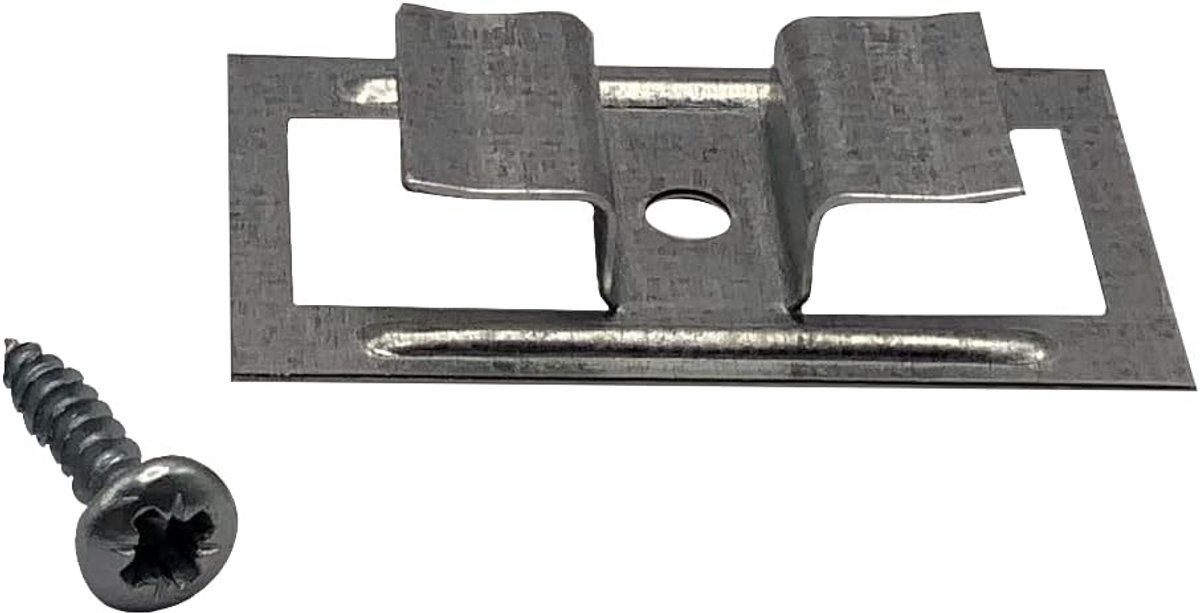 Klemmen voor panelen 5 mm - 100 stuks - zonder zichtbare schroeven - ideaal voor houten wanden - ShopVlot