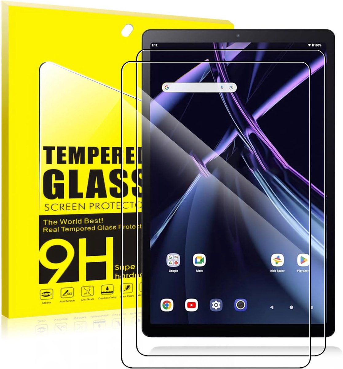 Displaybeschermfolie van gehard glas voor Acer Iconia Tab A11 10,95 inch tablet, hardheid 9H, krasbestendig - ShopVlot