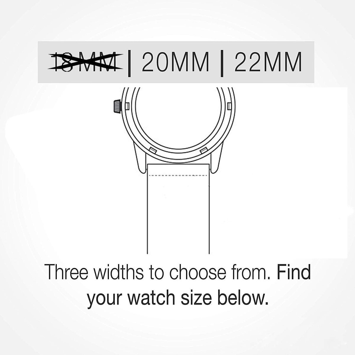 BBZ 20mm 22mm Pinstripe Polyester Fastener Nylon Watch Strap Compatible with Replacement Bracelet Men Women 20mm 22mm - ShopVlot