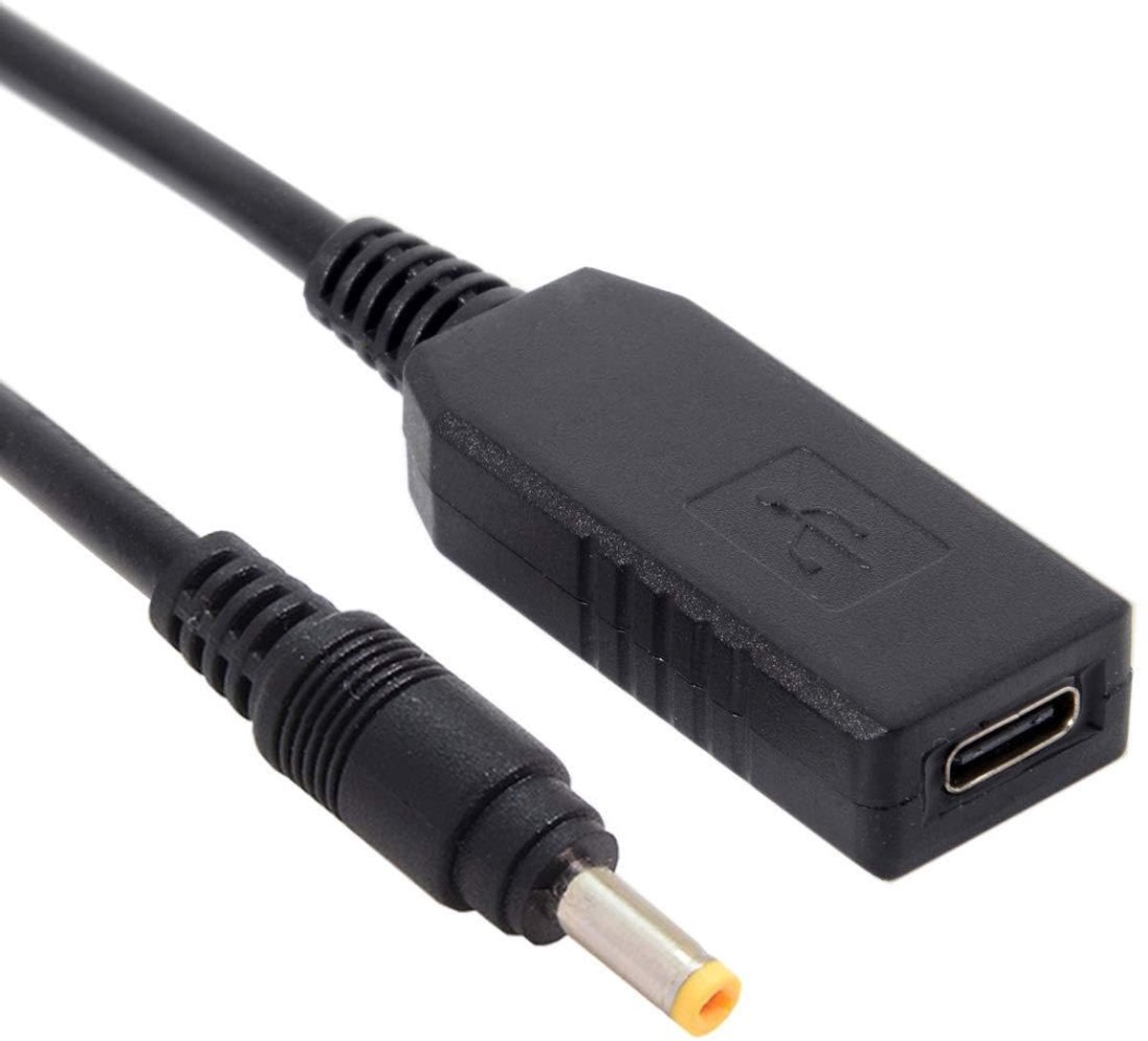 Cablecc UC-101 USB 3.1 Type C USB-C to DC 20V 4.0 1.7mm Plug PD Emulator Trigger Charging Cable for Laptop - ShopVlot