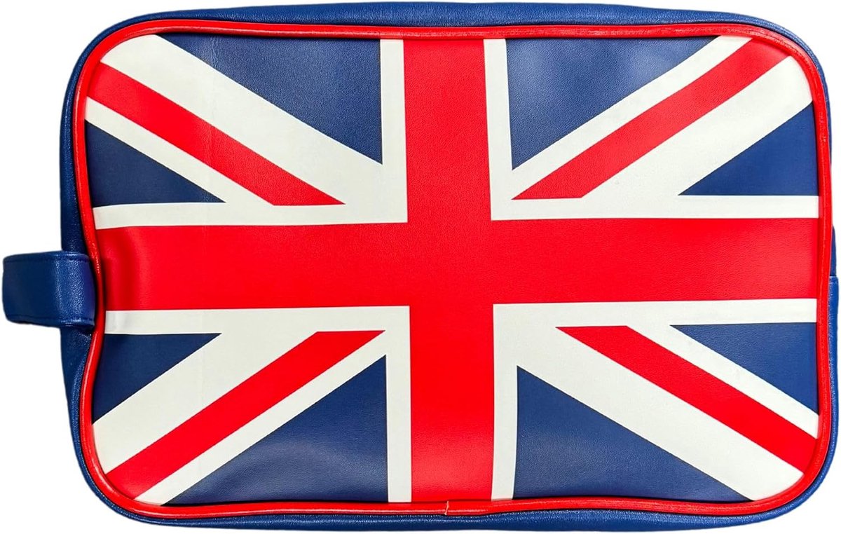 FMG London Union Jack Men's Toiletry Bag for Boys Union Jack Design - ShopVlot