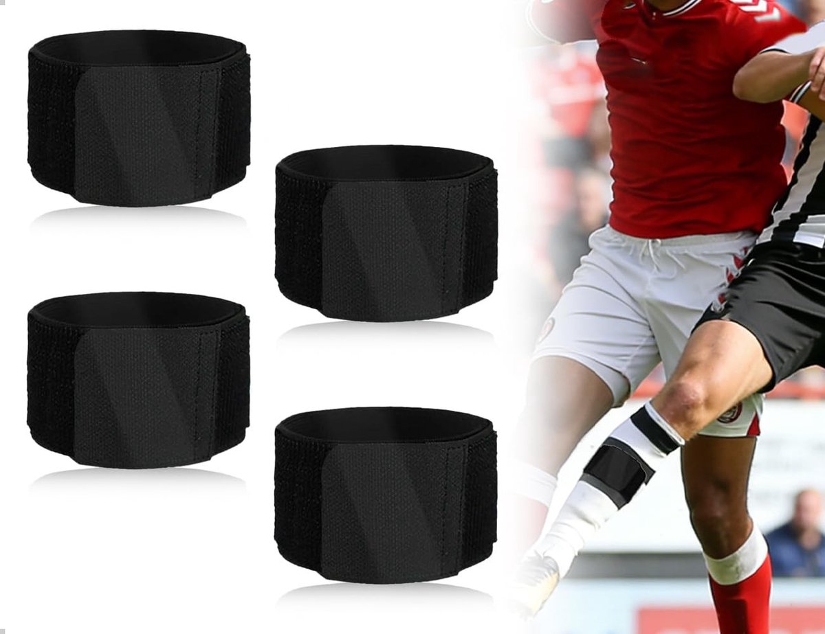 Solidchoice - Set van 4 Scheenbeschermers voor Voetbalsokken