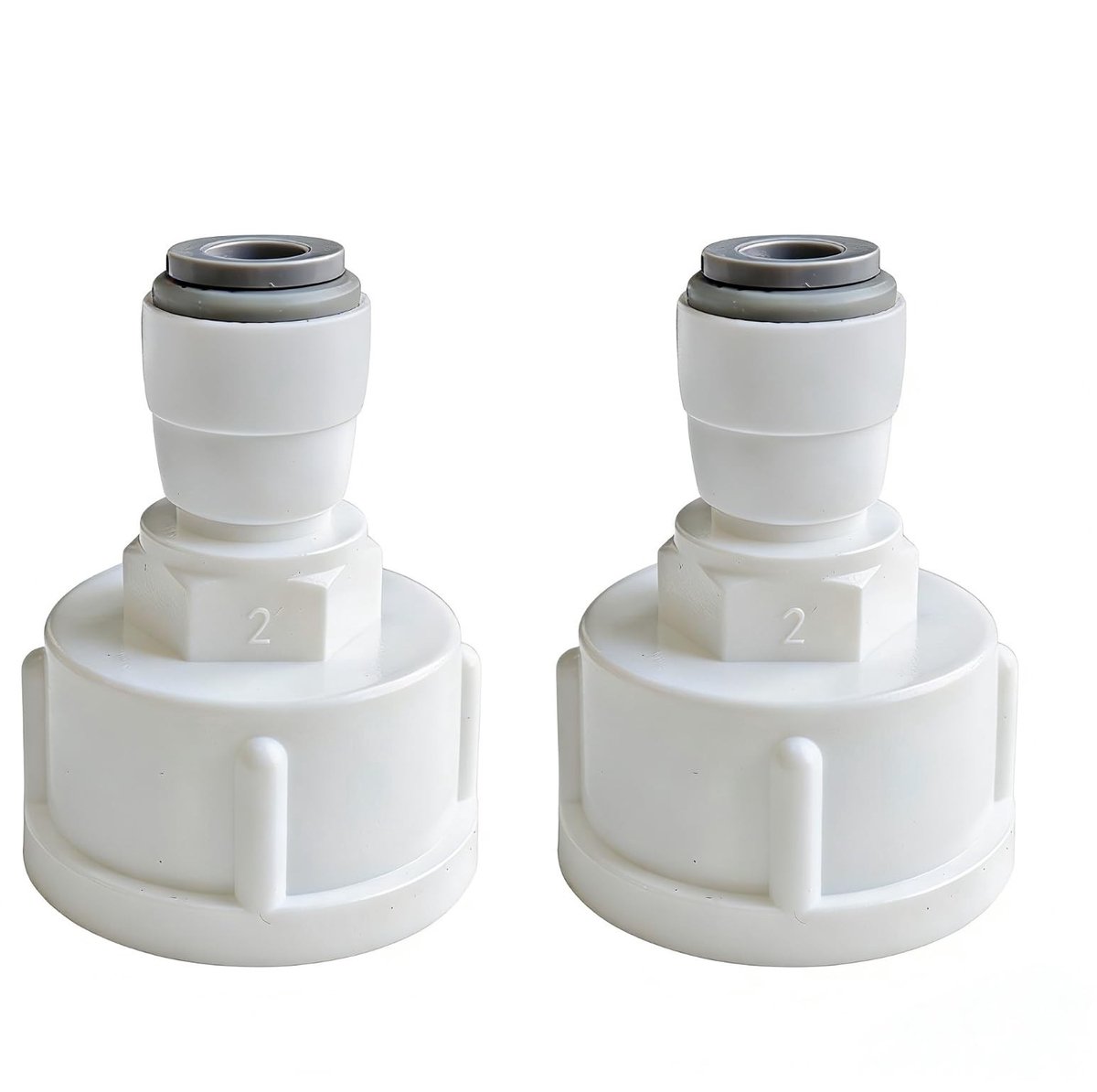 Solidchoice - Set van 2 Water Snelle Ontkoppel Adapters voor Filtersystemen
