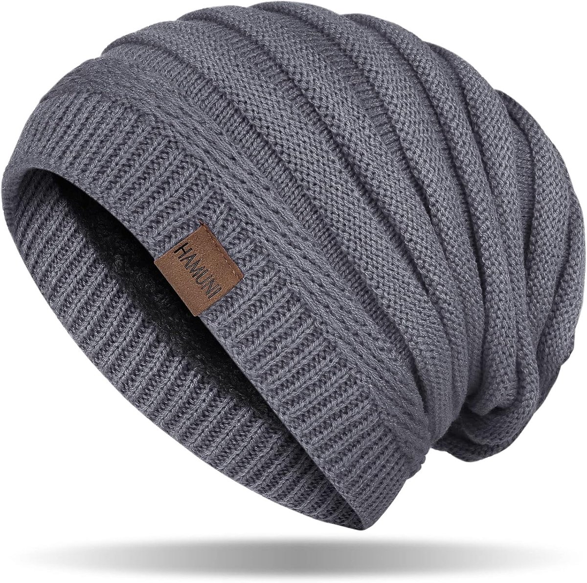 Breipet voor vrouwen - Ademend - Grijs - Comfortabele fleece binnenvoering - Perfect voor koude dagen - ShopVlot