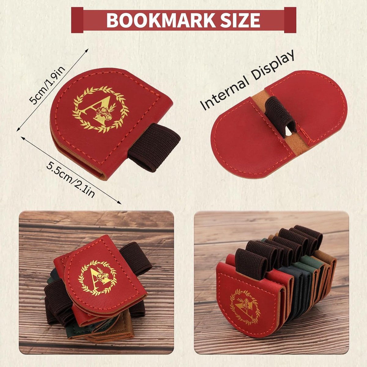 Magnetische bladwijzer met penhouder - gepersonaliseerd - sterke clip - ideaal voor boekenliefhebbers - ShopVlot