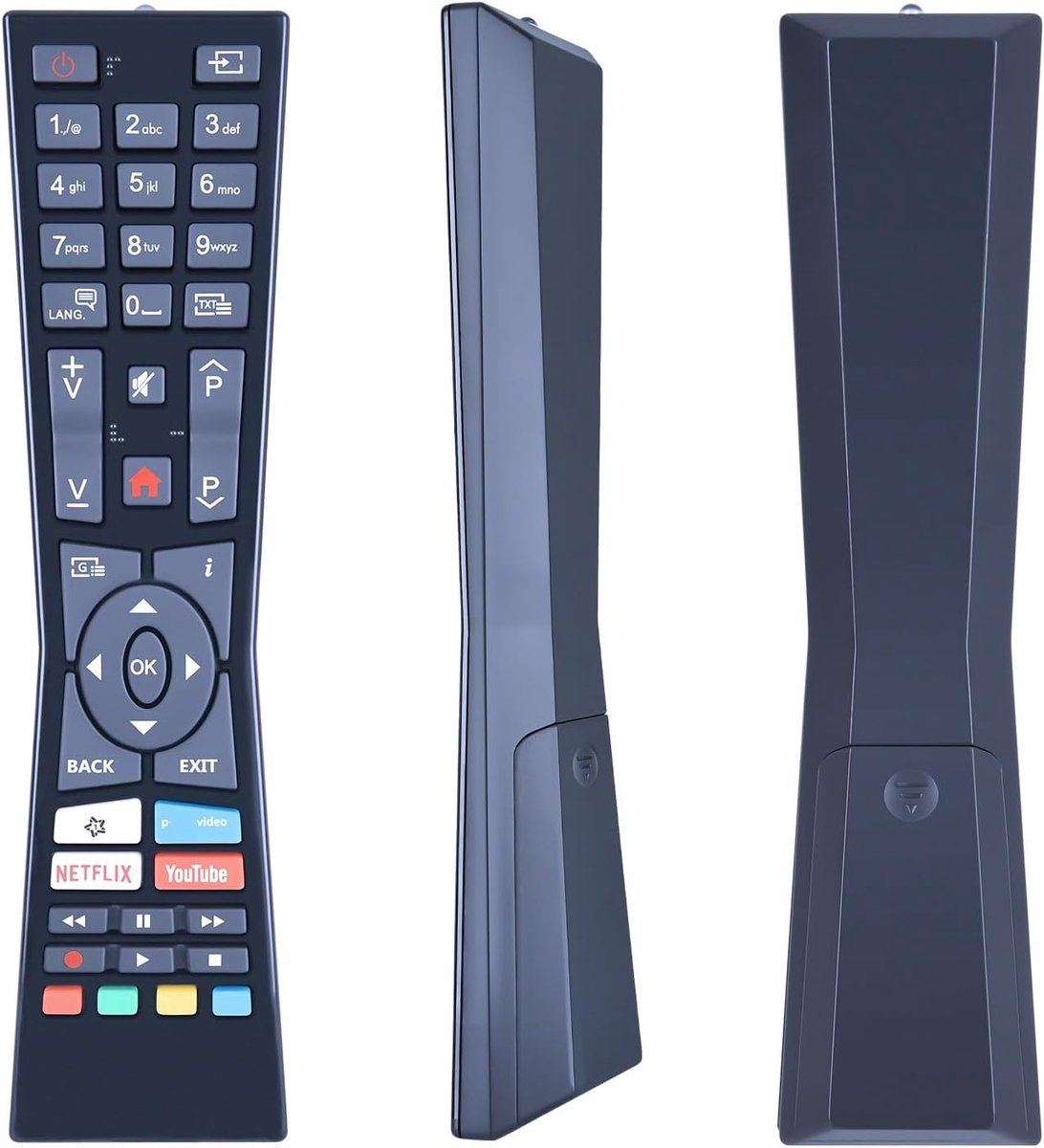 Afstandsbediening RM-C3337 - Vervangend model - Geschikt voor JVC 4K-UHD-tv's - Eenvoudig gebruik - ShopVlot