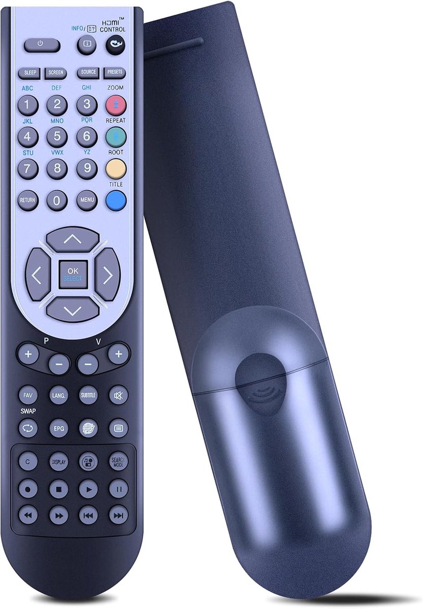 Afstandsbediening universeel RC1900 - vervanging voor Oki LED- en LCD-tv's - geen programmering nodig - ShopVlot