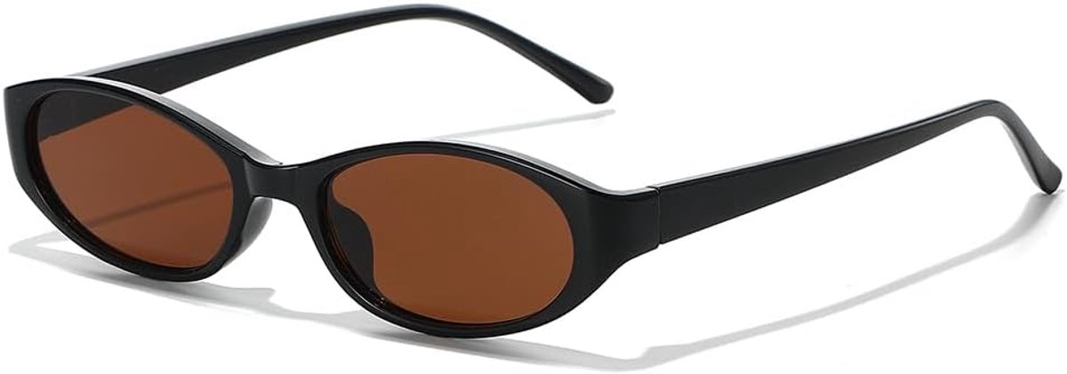 Zonnebril ovale retro - klein formaat - UV400 bescherming - stijlvol voor dames en heren - ShopVlot