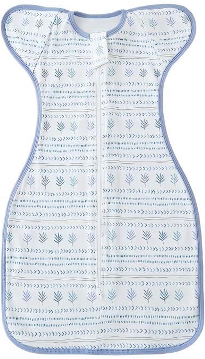 Inbakerdoek voor pasgeborenen – Onmisbaar voor baby's van 0–6 maanden – Unisex – Met mouwen – Bevordert een comfortabele, rustige slaap – 69 x 24 cm – Wit