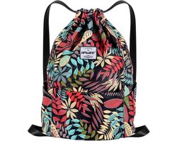 Waterproof Drawstring Backpack Large Gym Bag Drawstring Daypack Drawstring Bag Sports Bag Unisex for Women Men Travel - ShopVlot