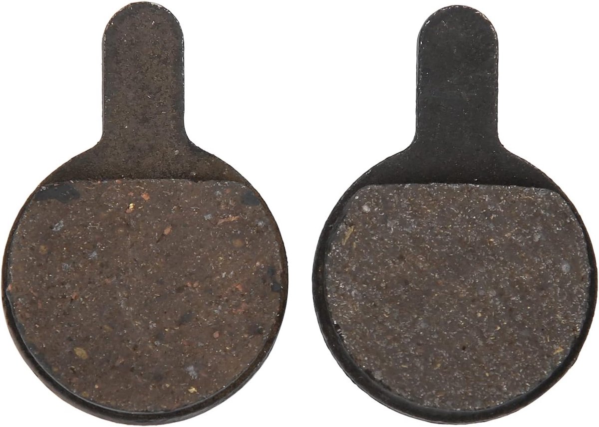 Disc Brake Pads, Bicycle Disc Brake Pads Shockproof Resin Semi-Metal Disc Brake Pads Set Bicycle Accessory(LE-26R) - ShopVlot