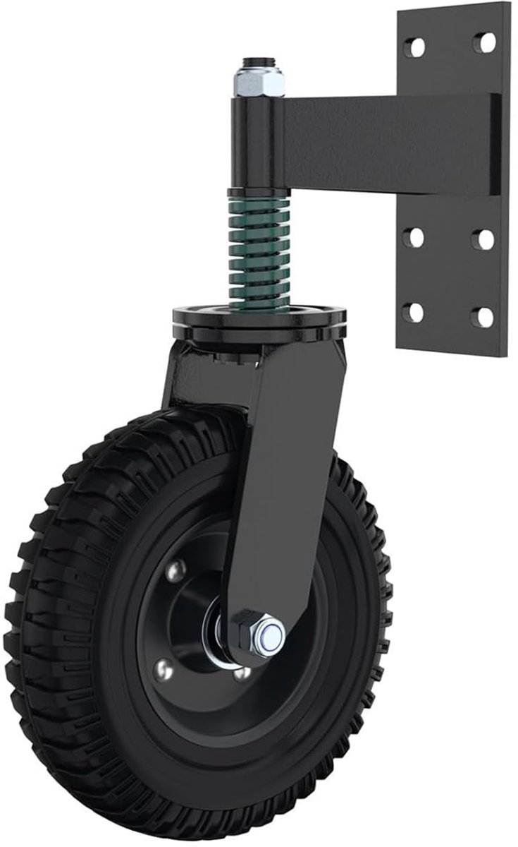 NEWFUN Zwenkwielen, wielen voor schuifdeuren, draagvermogen van 600 kg, robuuste zwenkwielen voor hekken, 360° - ShopVlot