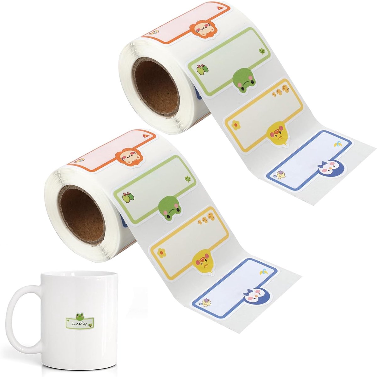 Naamstickers voor kleding en voorwerpen, 540 stuks, waterdichte naametiketten voor kinderen, kleuterschool - ShopVlot
