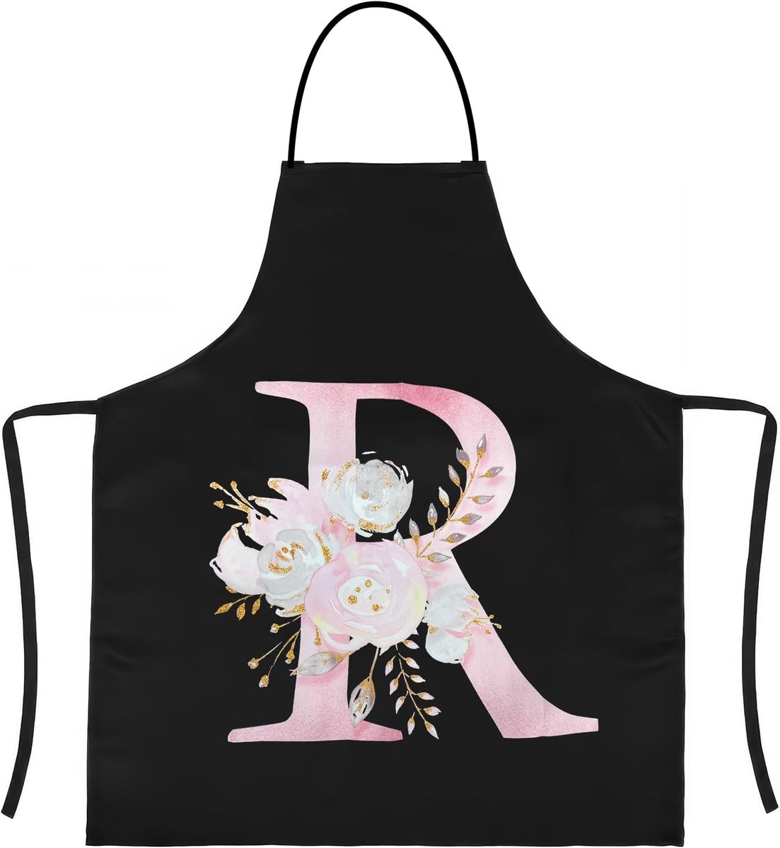 Schort voor vrouwen - zwarte schort - waterdicht - ideaal voor koken - ShopVlot