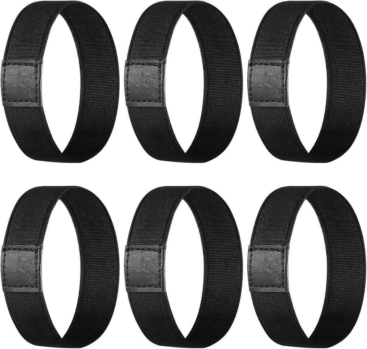 Laces Fixing Bands 6 Paar - Scheurvast nylon - Voorkomt losraken - Ideaal voor sport en voetbal - ShopVlot