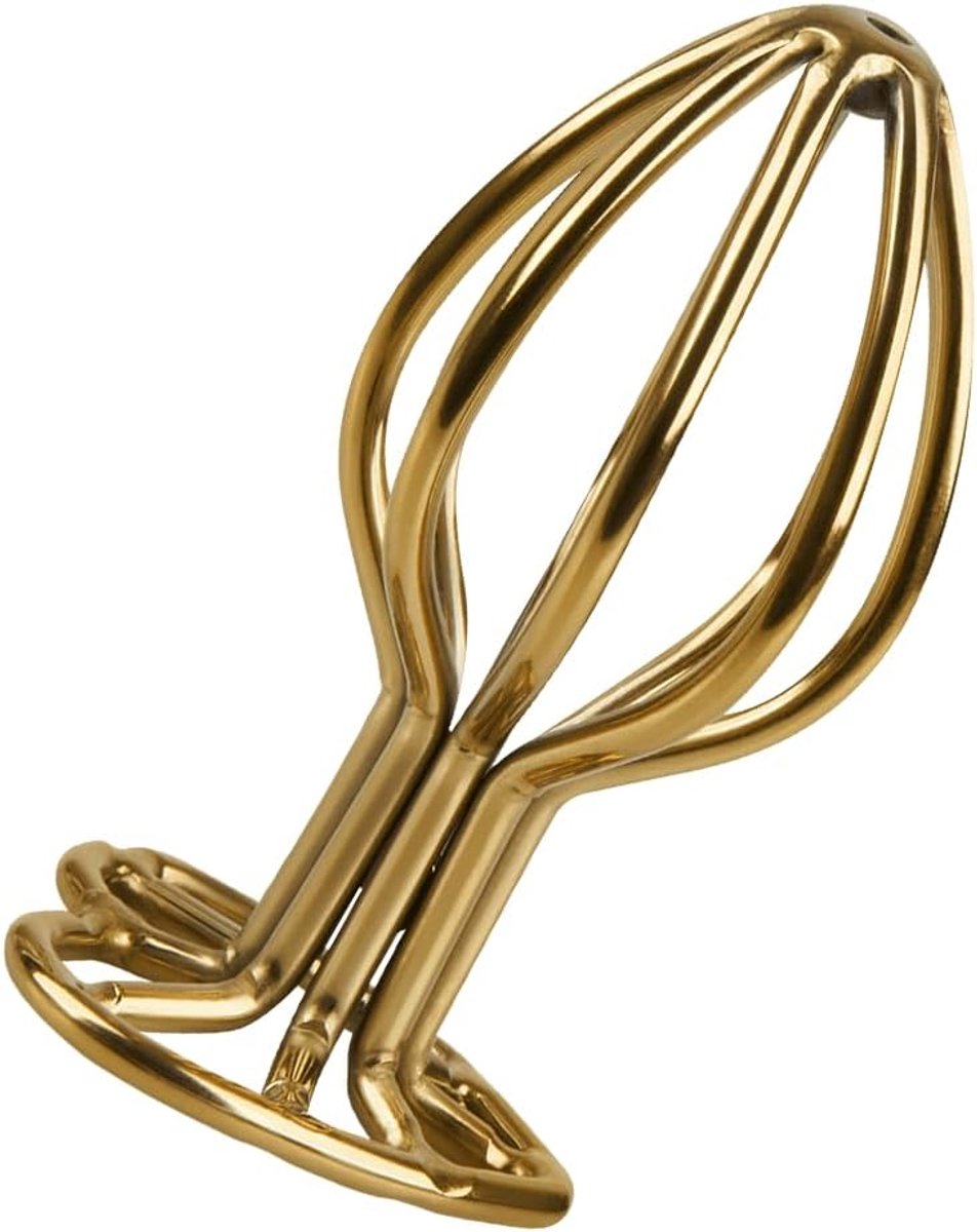 EIS, anal toy, metal anal plug - heart-shaped base, made of metal, exciting structure, Size:S - ShopVlot