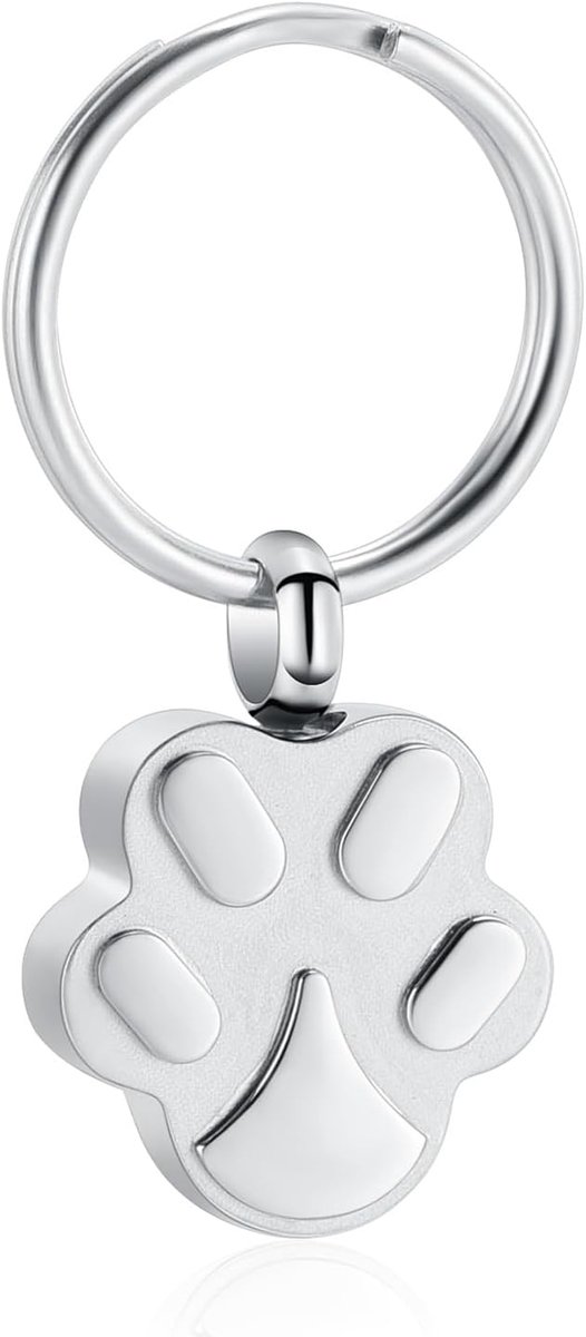 Cremation Jewelry Urn Keychain for Pet Human Ash Dog Cat Memorial Urn Keychain Ash Holder for Women Men - ShopVlot