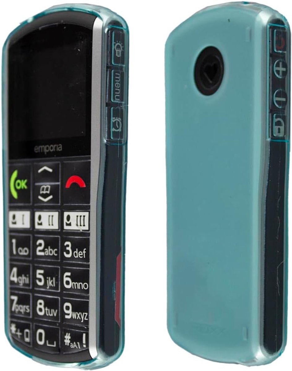 caseroxx TPU case for Emporia Simplicity (V27), bag TPU case in light blue - ShopVlot