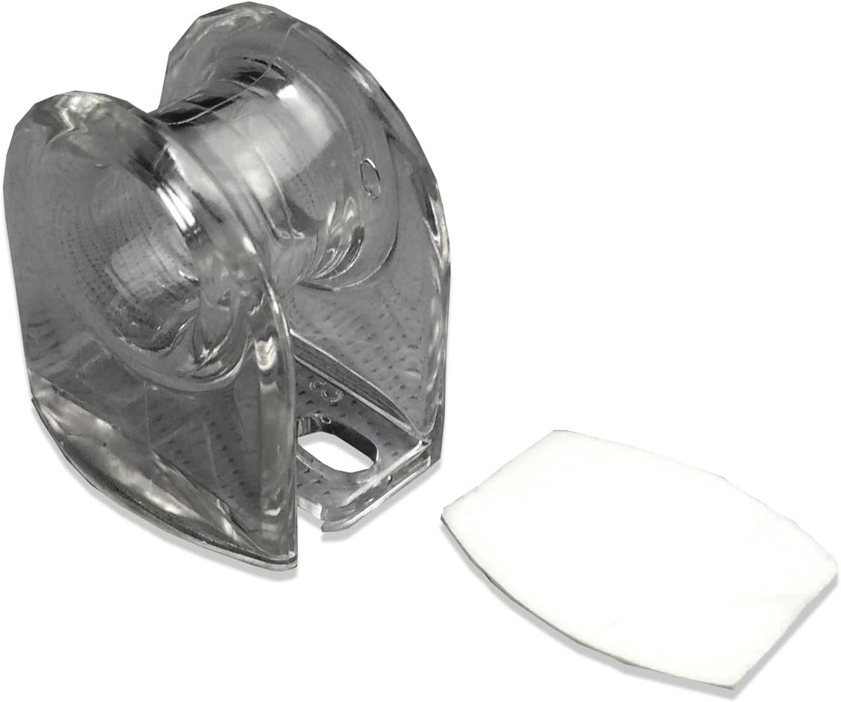 Chain holder chain tensioner self-adhesive, transparent, for control chain, ball chain - ShopVlot