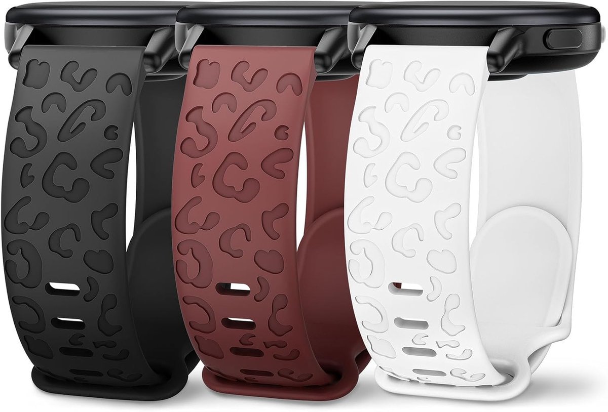 Leopard Engraving Bracelet 18mm 20mm 22mm Compatible with Venu 2S/Vivoactive 4S/Venu 3S/Forerunner 265S, Venu/Venu - ShopVlot