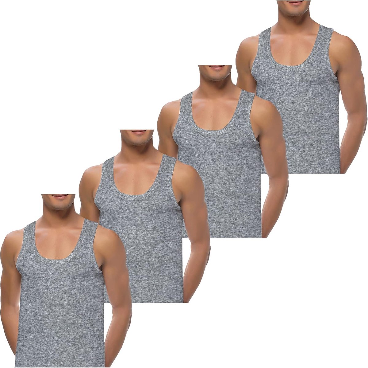 Heren Cardigans Extra Lang - 100% Katoen Fijn Rib - Comfortabel en Ademend - Perfect voor Elke Gelegenheid - ShopVlot