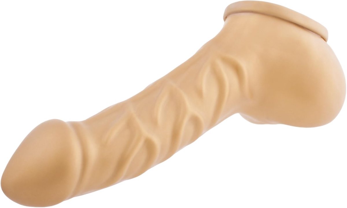Latex Sleeve met anatomische vorm - Goud - Voor intense stimulatie - ShopVlot