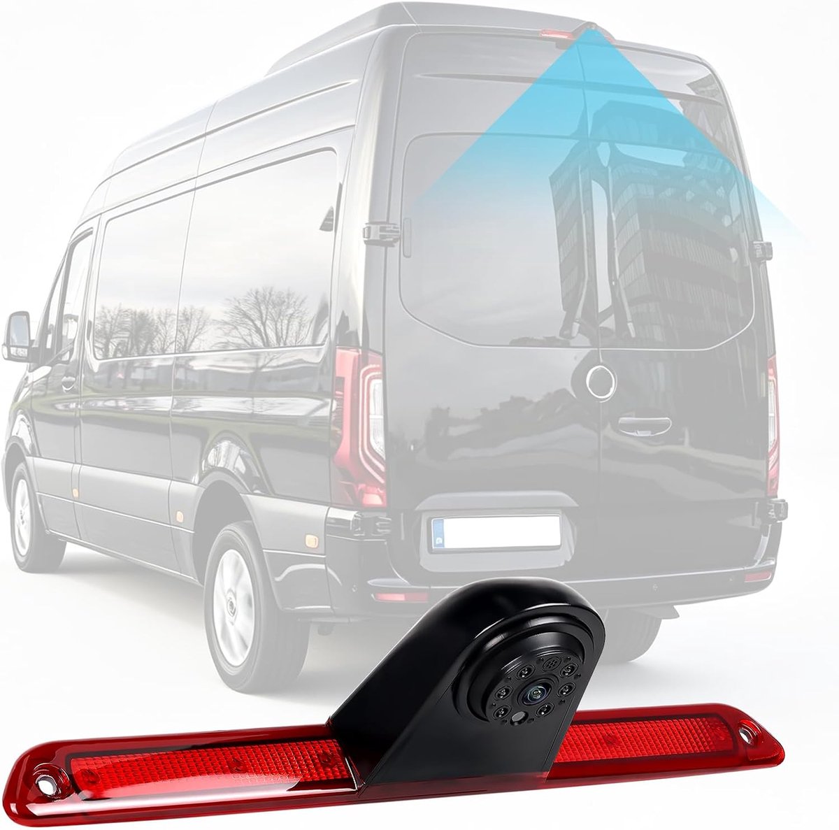Achteruitrijcamera voor Mercedes Benz Sprinter 2006-2019 - Derde remlichtcamera - IR nachtzicht - IP67 waterdicht - ShopVlot