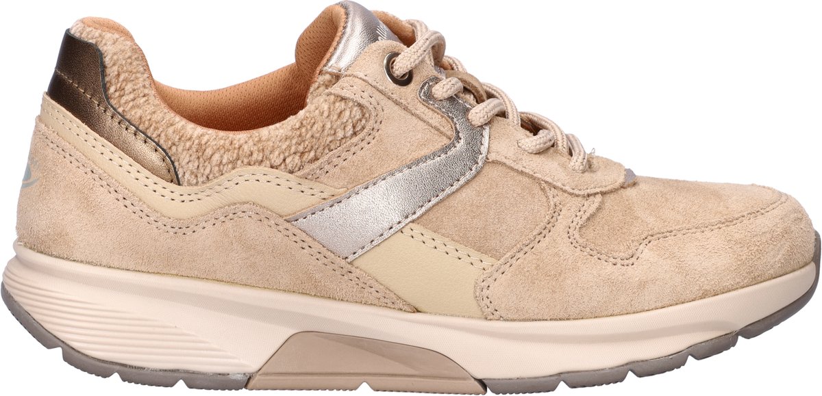 Gabor Rollingsoft dames sneaker - Beige multi - Maat 40