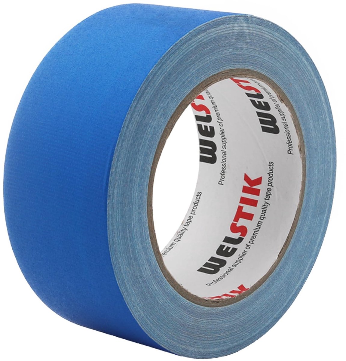 WELSTIK Thin Gaff Tape 50MM*30.2M Gaffa Tape Matt Cloth Tape, Blue - ShopVlot