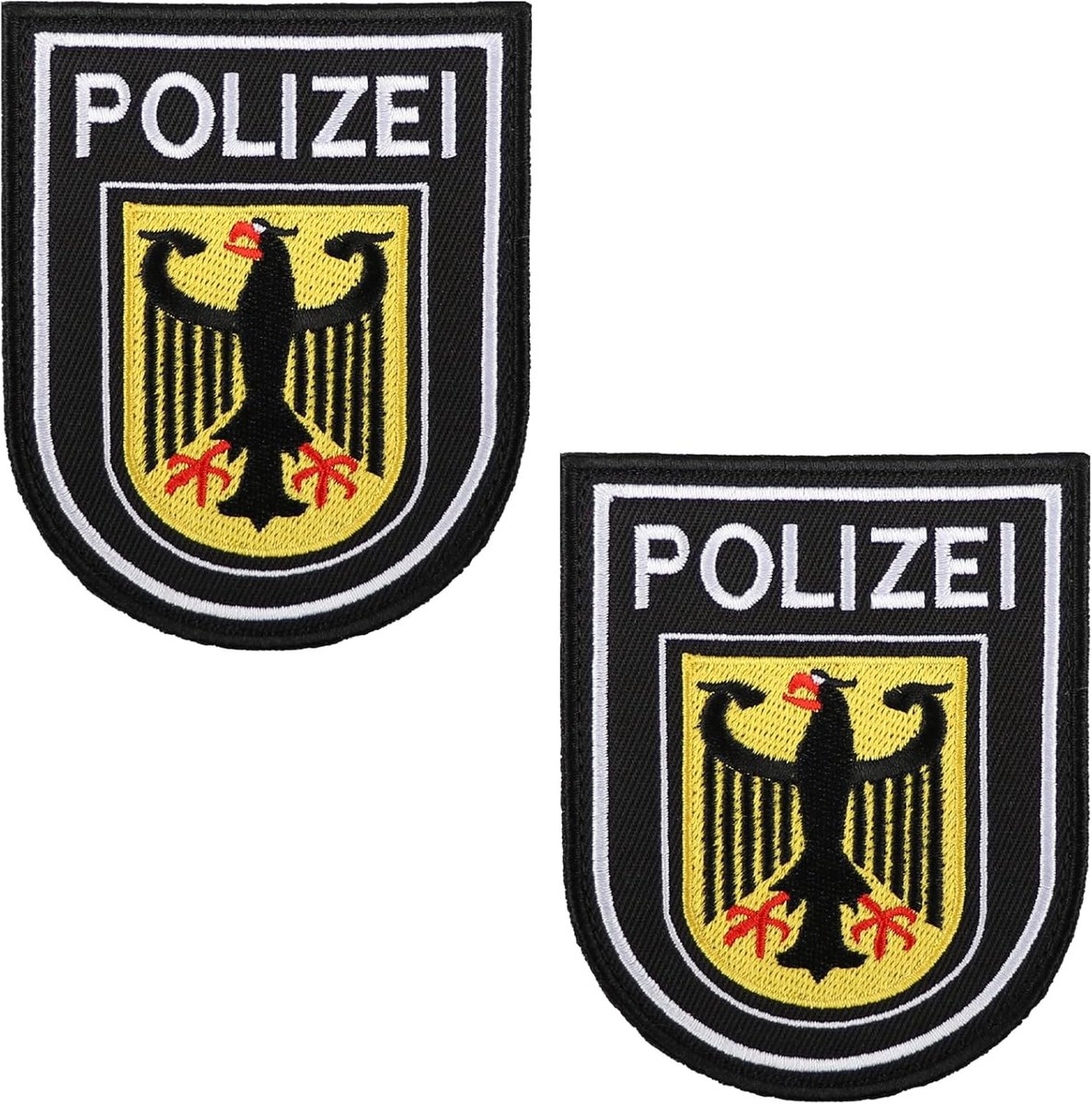 Set van 2 federale politiepatches - ShopVlot