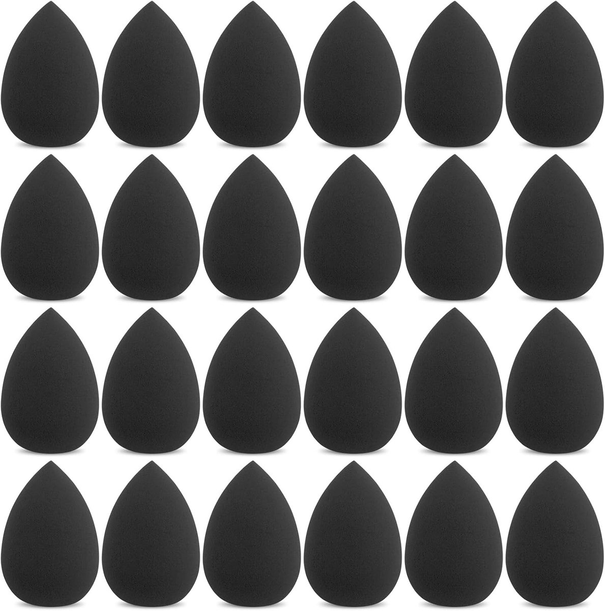 Gjinxi 24pcs Mini Makeup Sponges Blender Makeup Sponge Small Mixer Foundation Cosmetic Sponges for Powder, Cream - ShopVlot